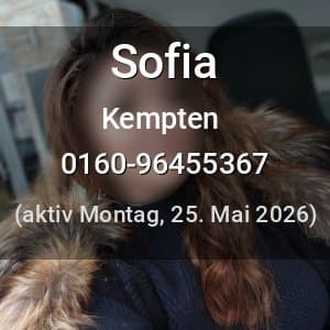 Escort Sofia in Kempten