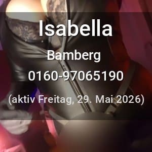 Escort Isabella in Bamberg