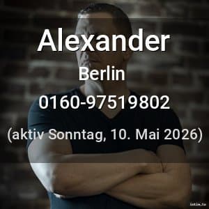 Escort Alexander in Berlin