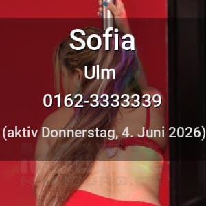 Escort Sofia in Ulm