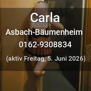 Escort Carla in Asbach-Bäumenheim