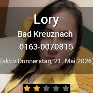 Escort Lory in Hameln