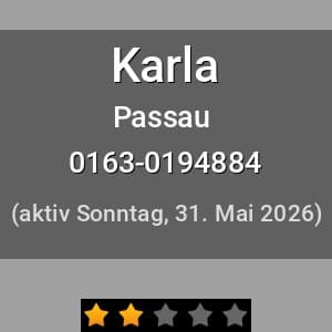 Escort Karla in Passau