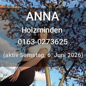 Escort ANNA in Holzminden