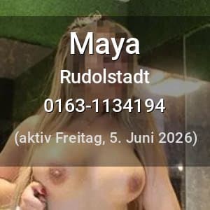 Escort Maya in Rudolstadt
