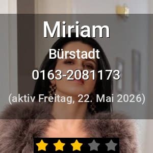 Escort Miriam in Bürstadt