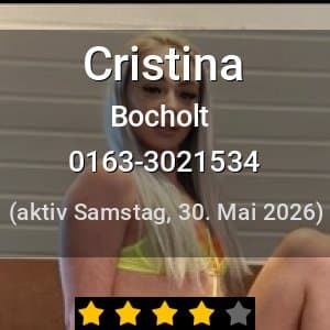 Escort Cristina in Bocholt