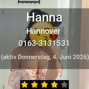 Escort Hanna in Hannover