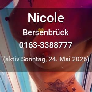 Escort Nicole in Bersenbrück