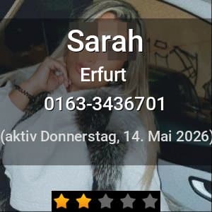 Escort Sarah in Hannover