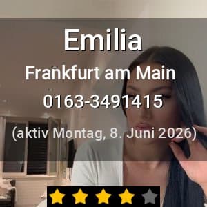 Escort Emilia in Frankfurt am Main