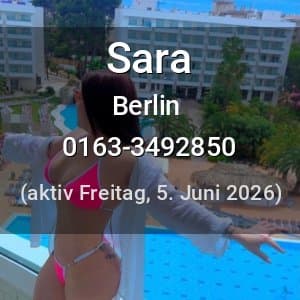 Escort Sara in Berlin