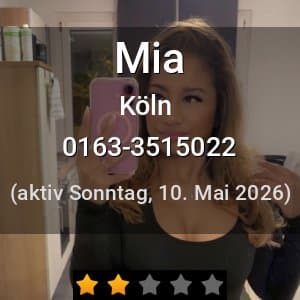 Escort Mia in Köln