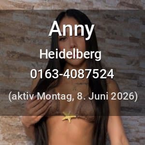 Escort Anny in Heidelberg