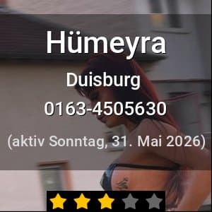 Escort Hümeyra in Duisburg