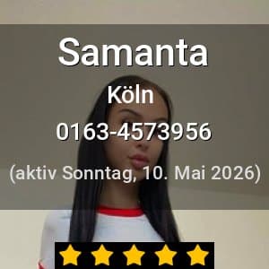 Escort Samanta in Köln