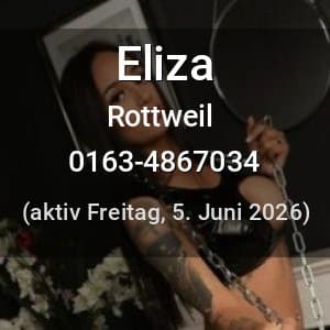 Escort Eliza in Rottweil