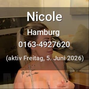 Escort Nicole in Hamburg