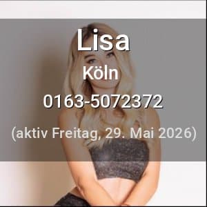 Escort Lisa in Köln