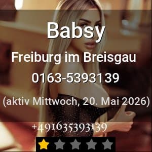 Escort Babsy in Villingen-Schwenningen