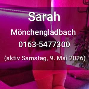 Escort Sarah in Mönchengladbach
