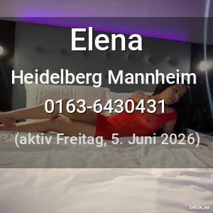 Escort Elena in Heidelberg