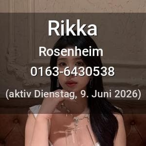 Escort Rikka in Rosenheim