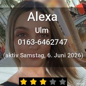 Escort Alexa in Ulm