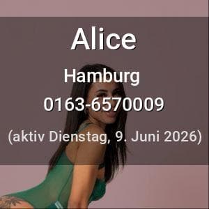 Escort Alice in Hamburg