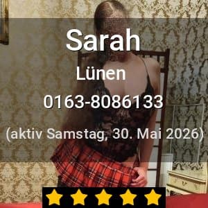 Escort Sarah in Lünen