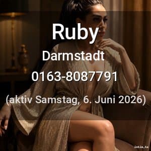 Escort Ruby in Darmstadt