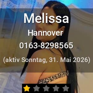 Escort Melissa in Hannover