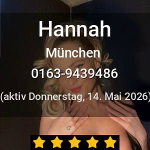 Escort Hannah in München