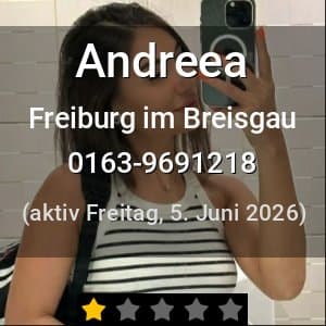 Escort Andreea in Freiburg im Breisgau