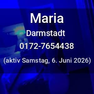 Escort Maria in Darmstadt