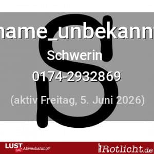 Escort name_unbekannt in Schwerin