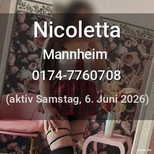 Escort Nicoletta in Mannheim