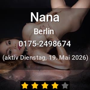 Escort Nana in Berlin