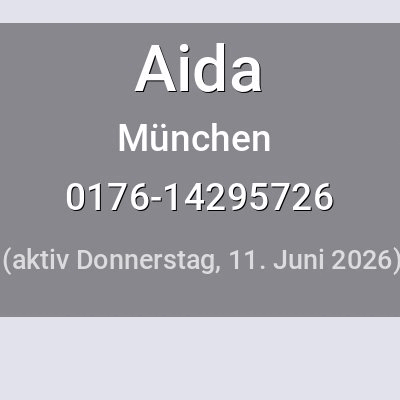 Escort Aida in München