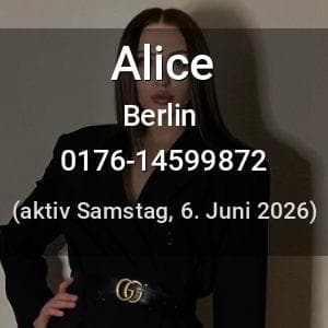 Escort Alice in Berlin