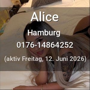 Escort Alice in Hamburg