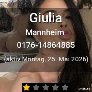 Escort Giulia in Mannheim