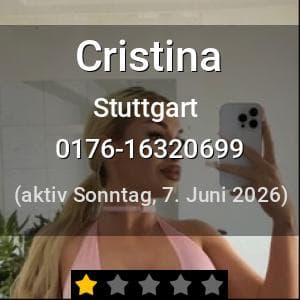 Escort Cristina in Stuttgart