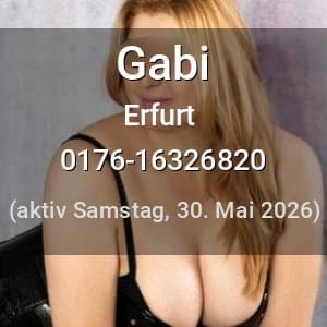 Escort Gabi in Erfurt