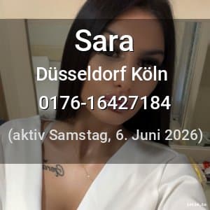 Escort Sara in Düsseldorf