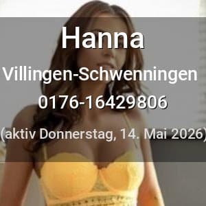 Escort Hanna in Villingen-Schwenningen