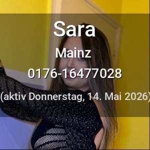 Escort Sara in Mainz