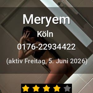 Escort Meryem in Köln