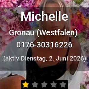 Escort Michelle in Gronau (Westfalen)