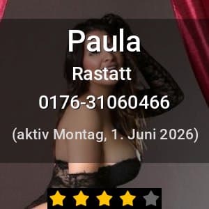 Escort Paula in Rastatt